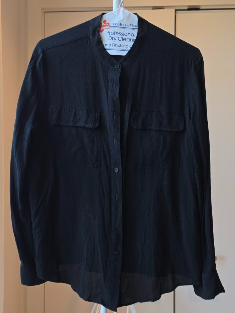 AllSaints Long Sleeve Button Up